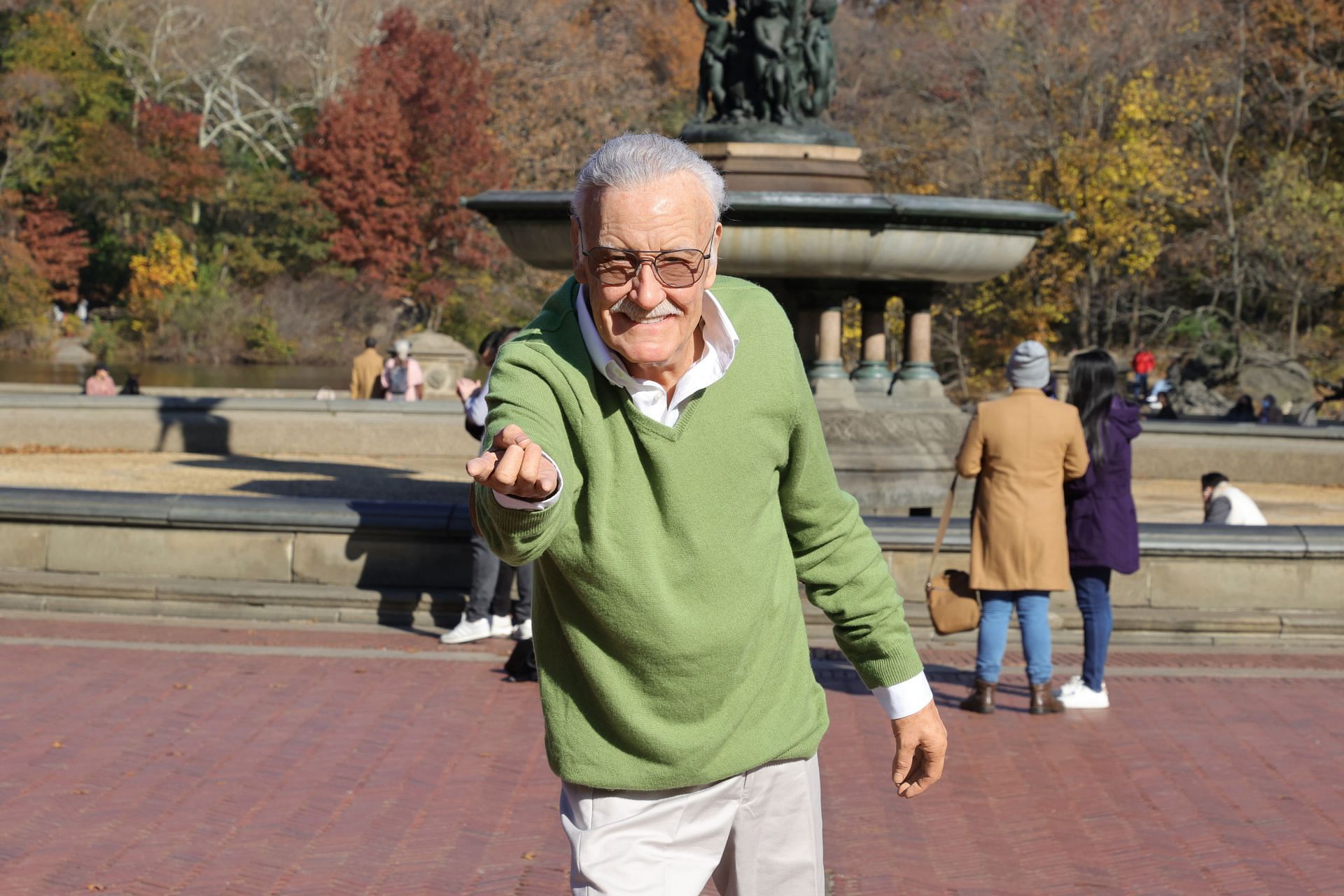 Stan Lee as Stan Lee (Image via Getty)