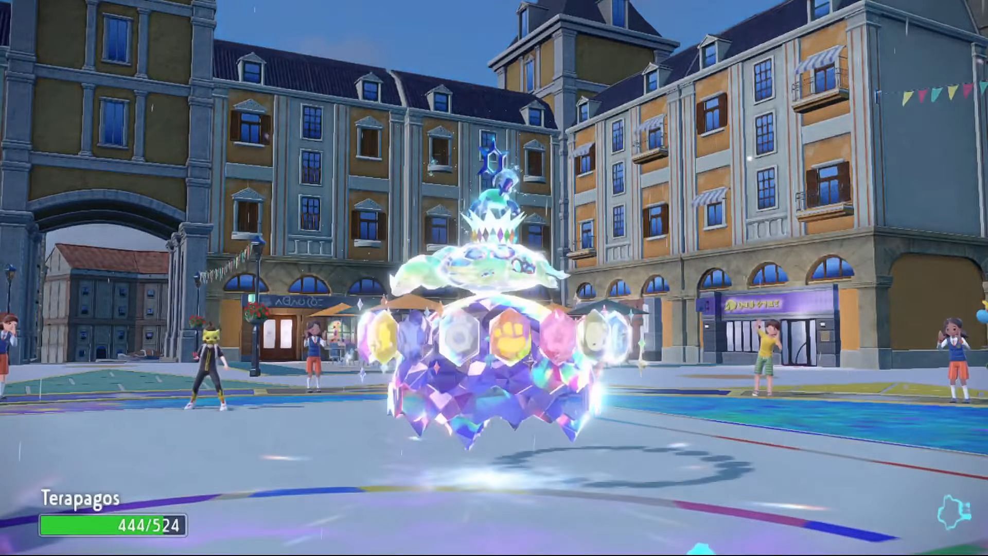 Stellar Form Terapagos in Pokemon Sword and Shield (Image via TPC || Viz on YouTube)