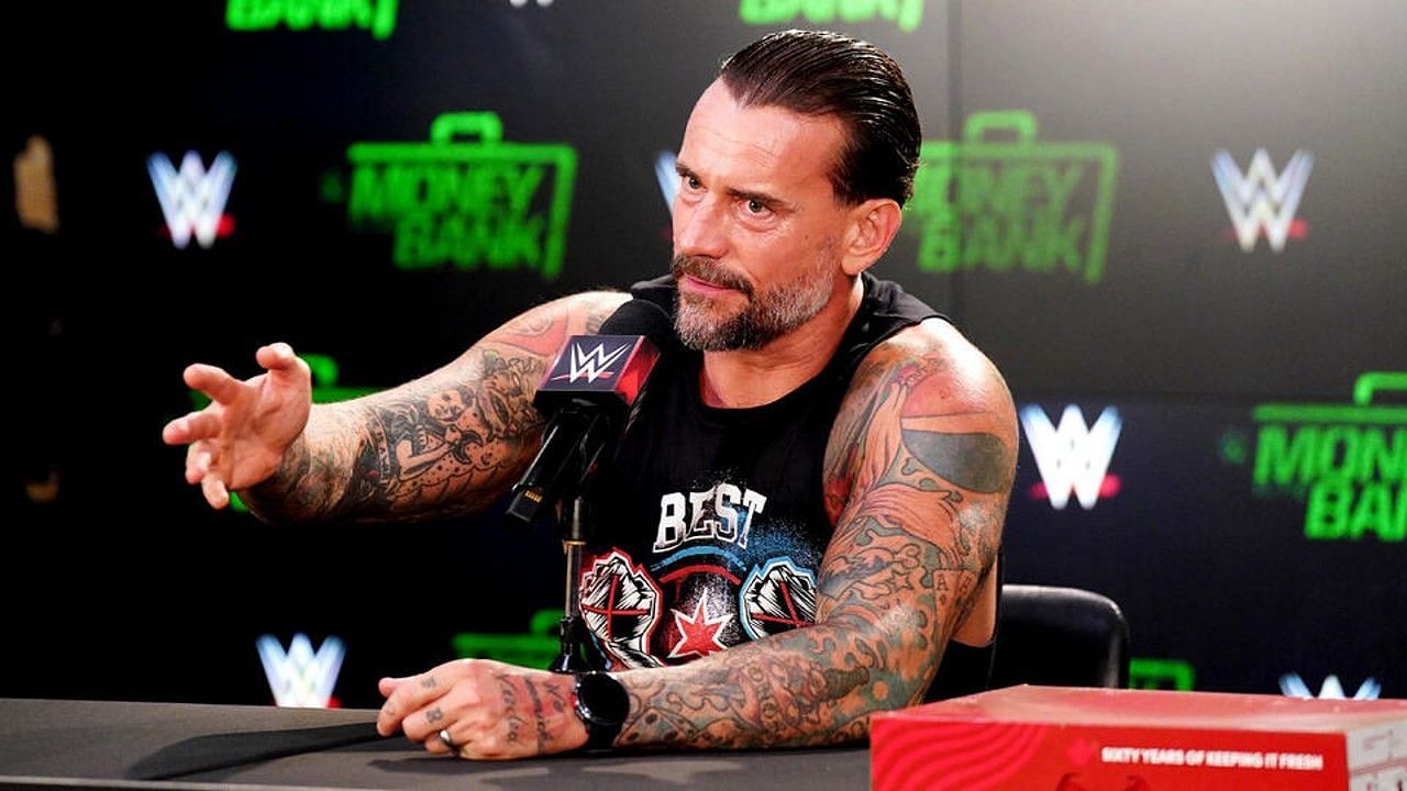 CM Punk showed up at Money in the Bank this weekend [Image credits: WWE]