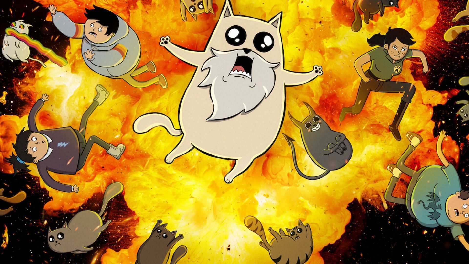 Exploding Kittens promotional poster (Image via Netflix) 