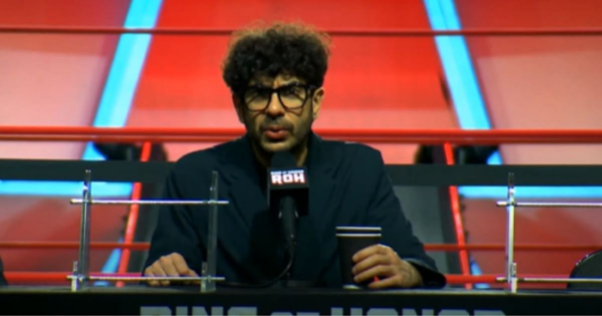 Tony Khan at ROH Death Before Dishonor Media Scrum [Source: AEW YouTube]