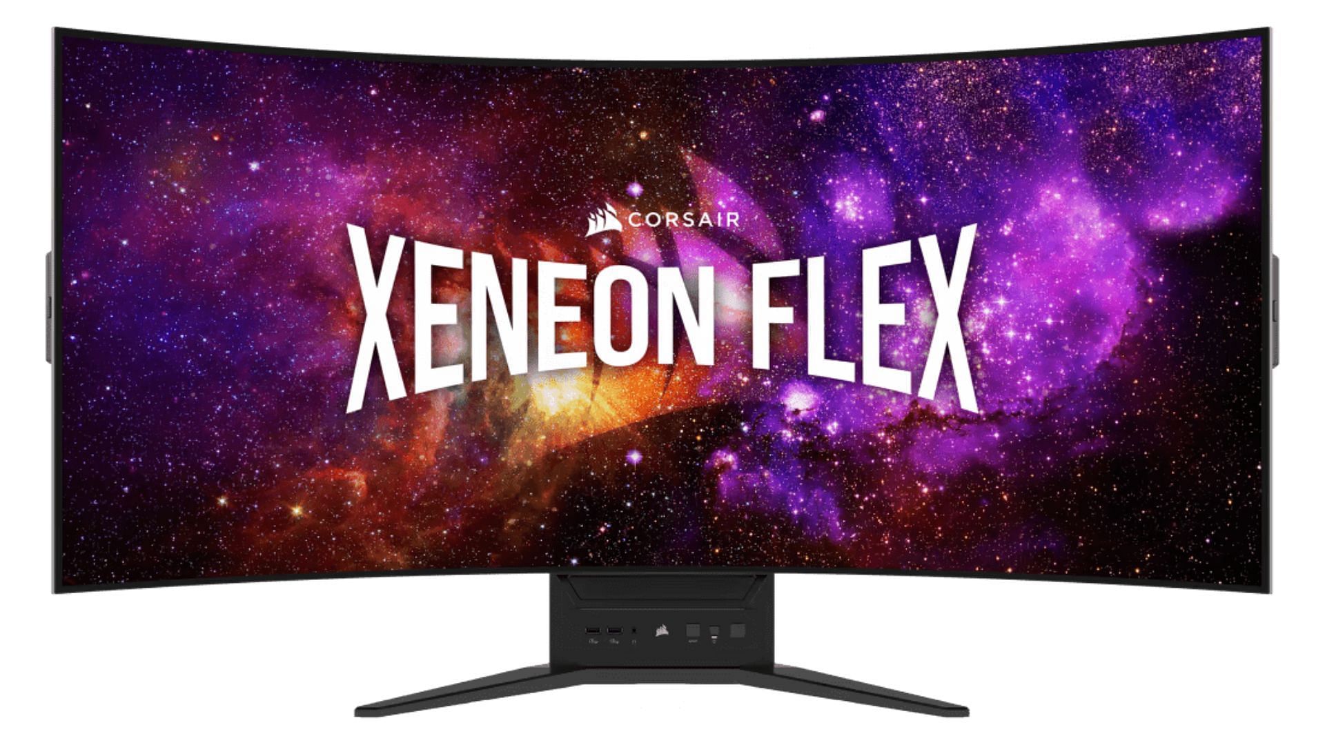 Corsair XENEON FLEX 45WQHD240 is the best flexible curved gaming monitor (Image via Corsair)