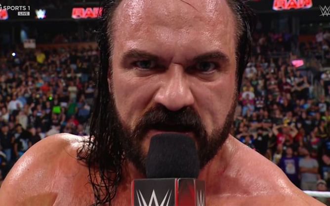[VIDEO] WWE legend who was pinned by Drew McIntyre appears disappointed after RAW goes off the air