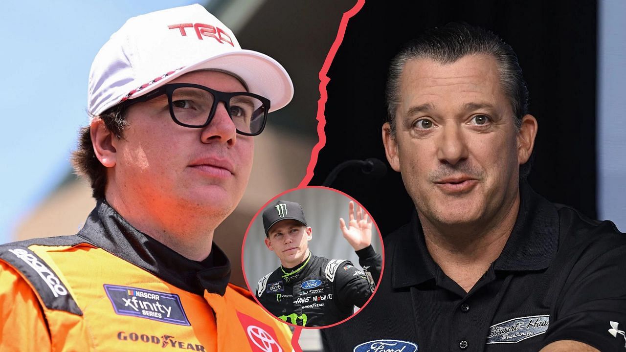 Sheldon Creed got into an on-track incident with Tony Stewart