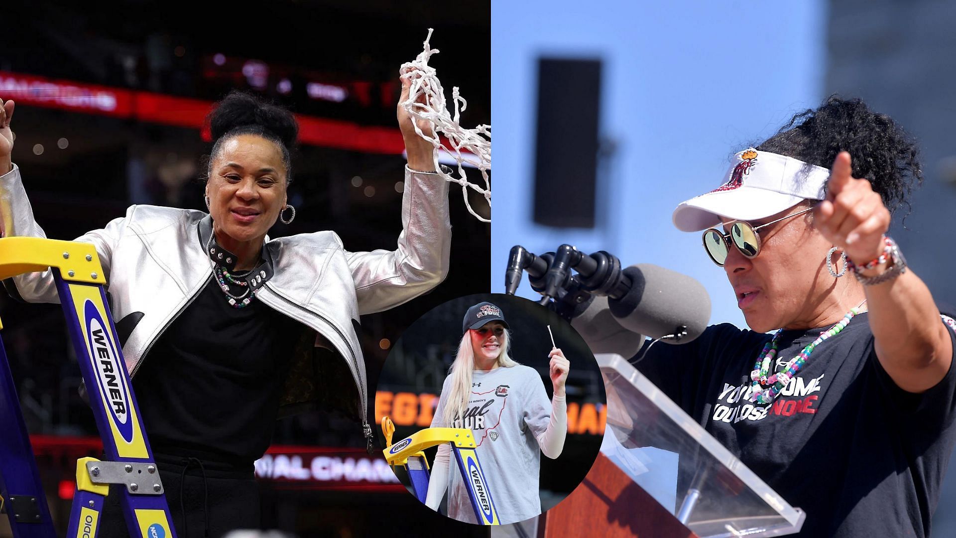 Dawn Staley and Chloe Kitts were live on Instagram