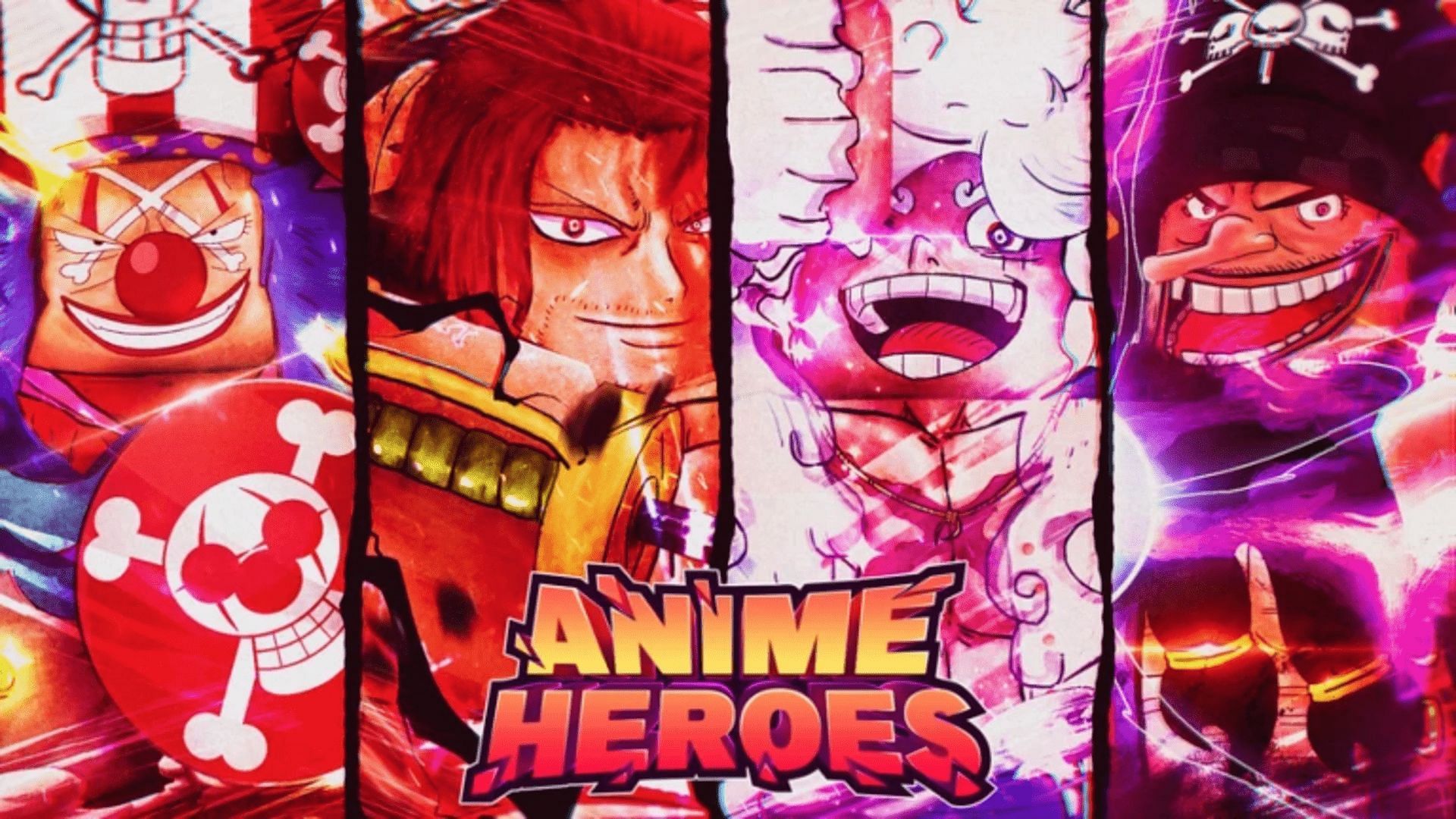 Official cover for Anime Heroes Simulator (Image via Roblox)