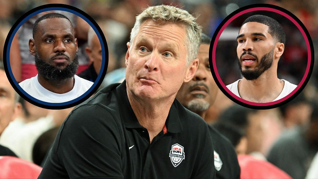 Is Steve Kerr planning to bench LeBron James for Jayson Tatum? Debunking viral rumor (Image credit: IMAGN)