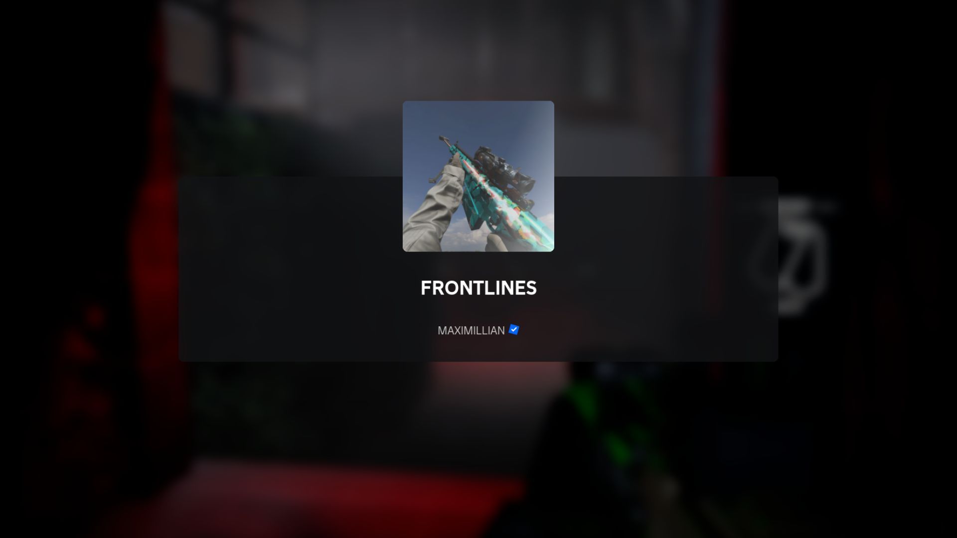 Players will get an amazing FPS experience with Frontlines (Image via Roblox)