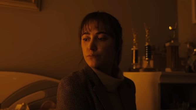 Maika Monroe's heart rate peaks at 170 bpm during LONGLEGS promo with Nicolas Cage
