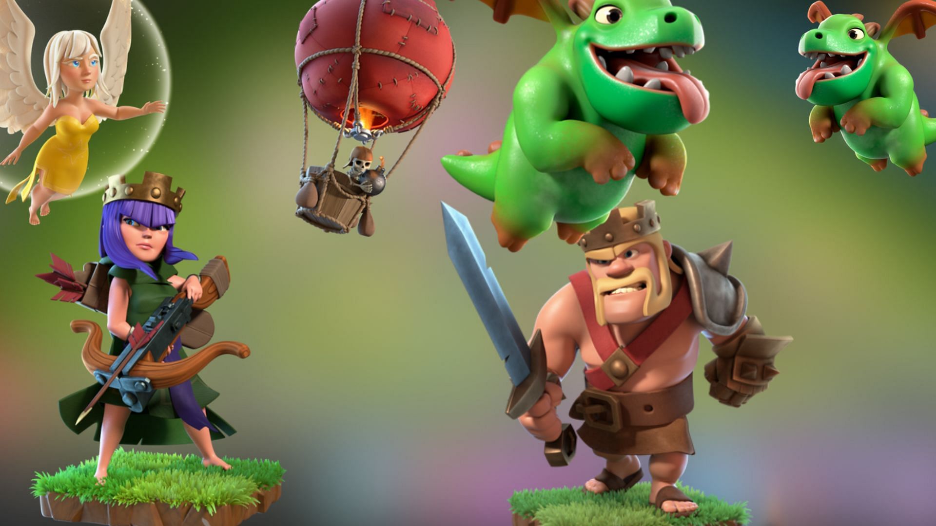 Town Hall 9 Queen Walk Baby DragLoon (Image via SuperCell)