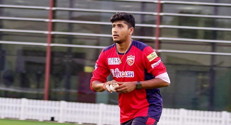 Yash Thakur bowling in the nets for Punjab Kings (Image Credits: Yash Thakur&#039;s Instagram)