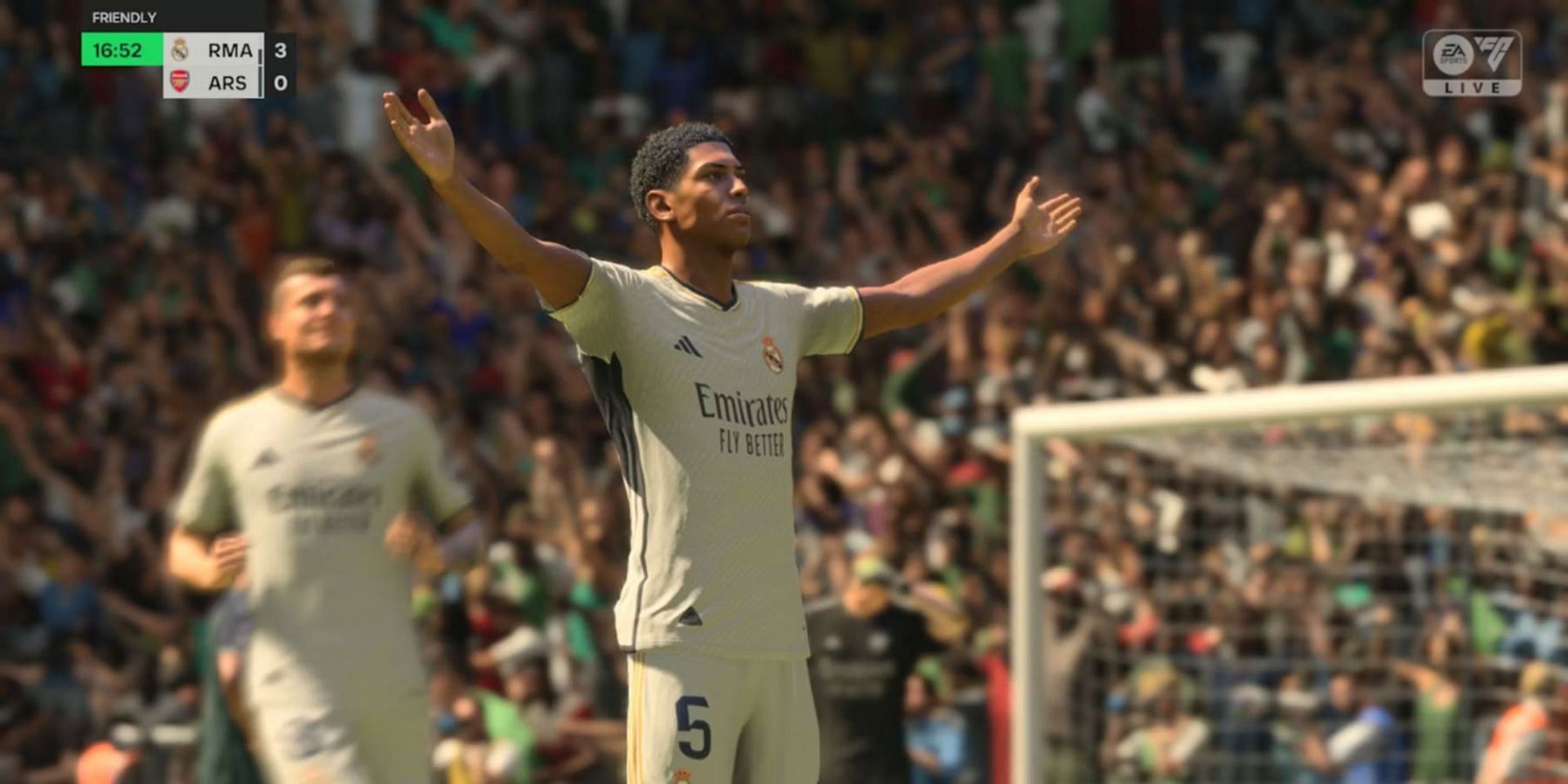 Jude Bellingham was leaked as the potential cover star of EA FC 25 (Image via EA Sports)