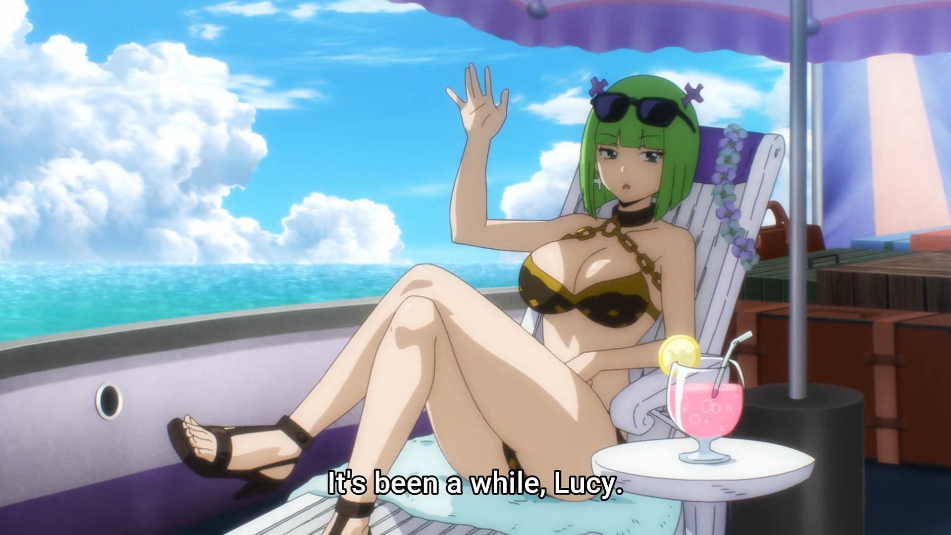 Brandish makes her reappearance in the Fairy Tail 100 Years Quest anime (Image via J.C. Staff)