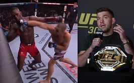 Dricus du Plessis points to Israel Adesanya’s last fight while previewing their UFC 305 clash: “If I catch him with that shot, it's over”