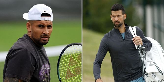 "Novak Djokovic told me he couldn't tell I'd had surgery" - Nick Kyrgios shares positive comeback update after Wimbledon practice with Serb