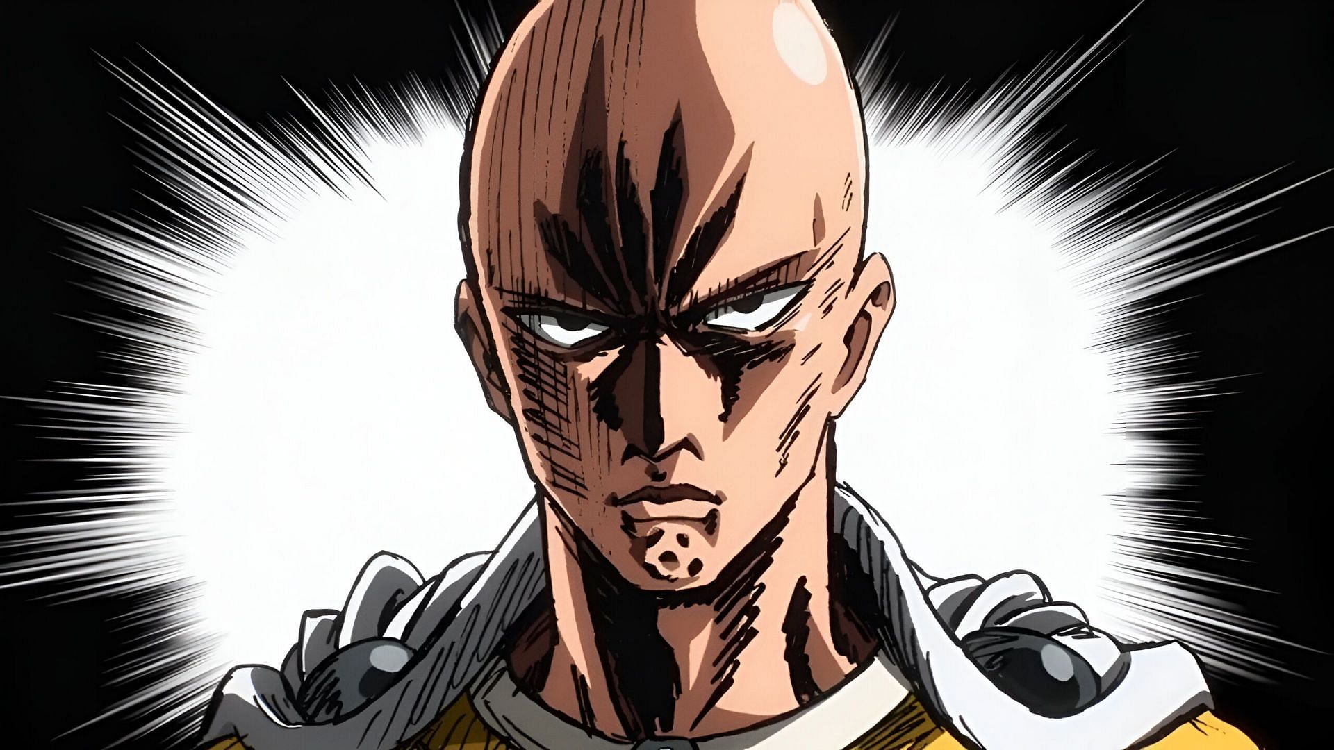 Saitama as seen in One Punch Man anime (Image via Madhouse)