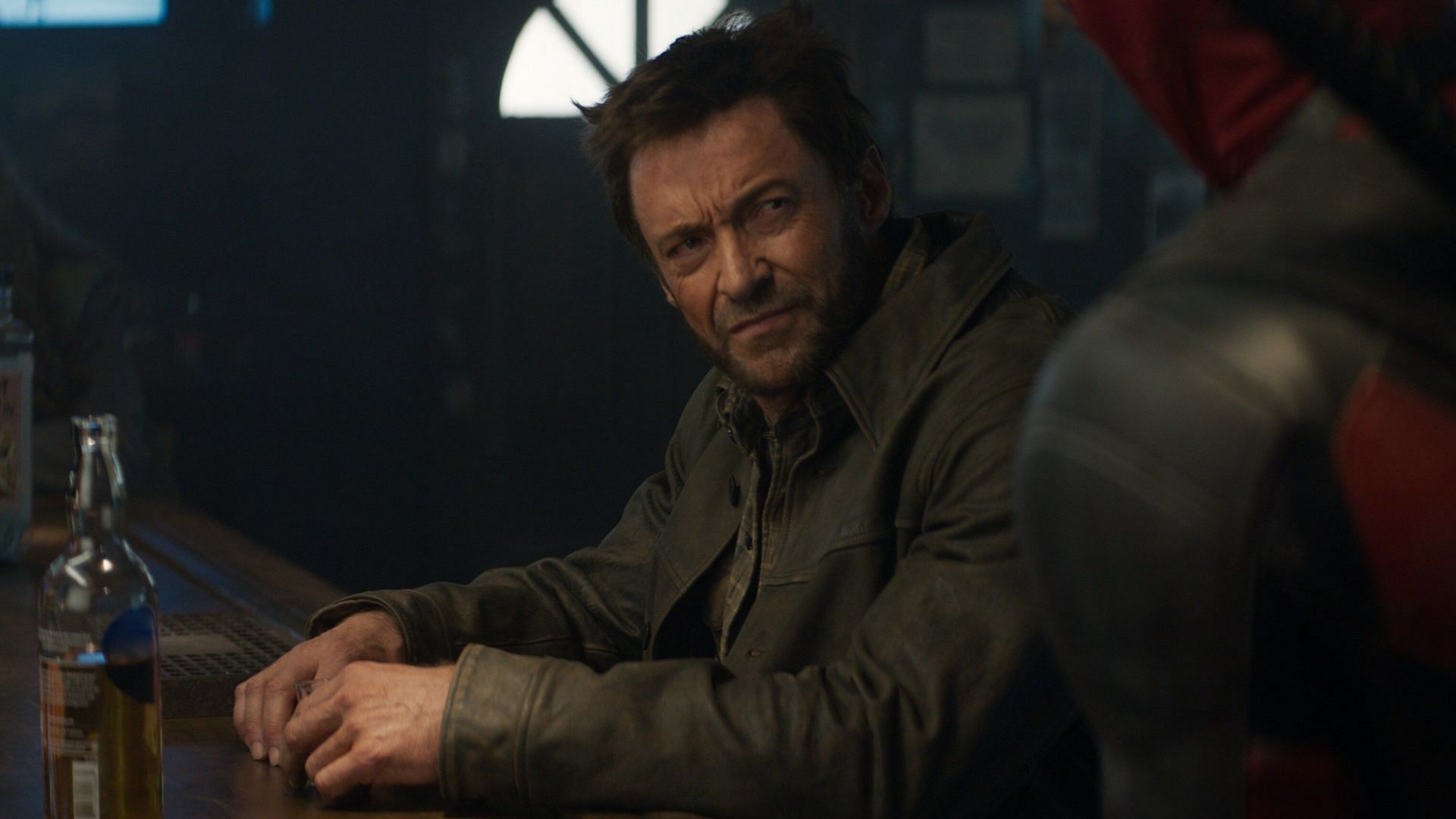 Hugh Jackman as Logan in Deadpool &amp; Wolverine (Image via Disney and Marvel)