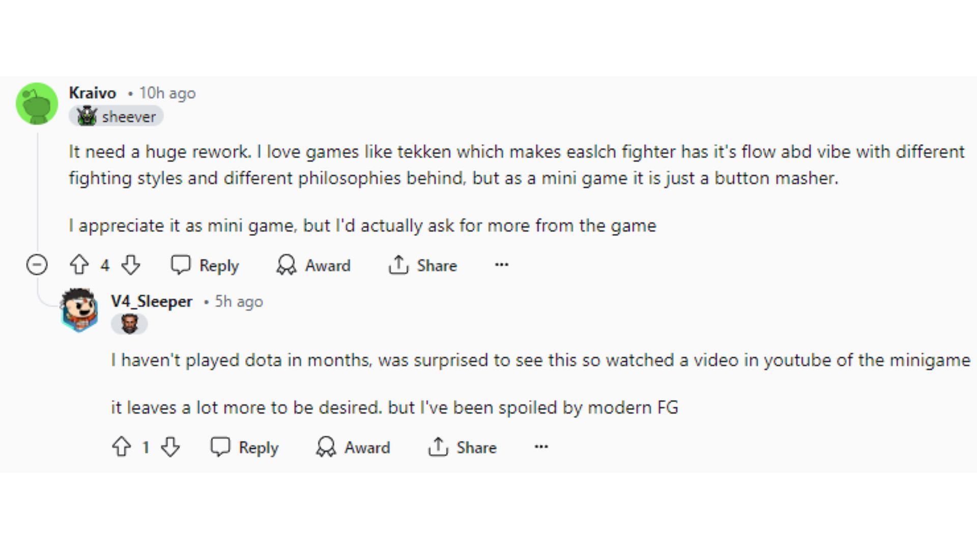 Wild-Currency post on Reddit has stirred up a positive discussion among Dota 2 players (Image via Reddit)