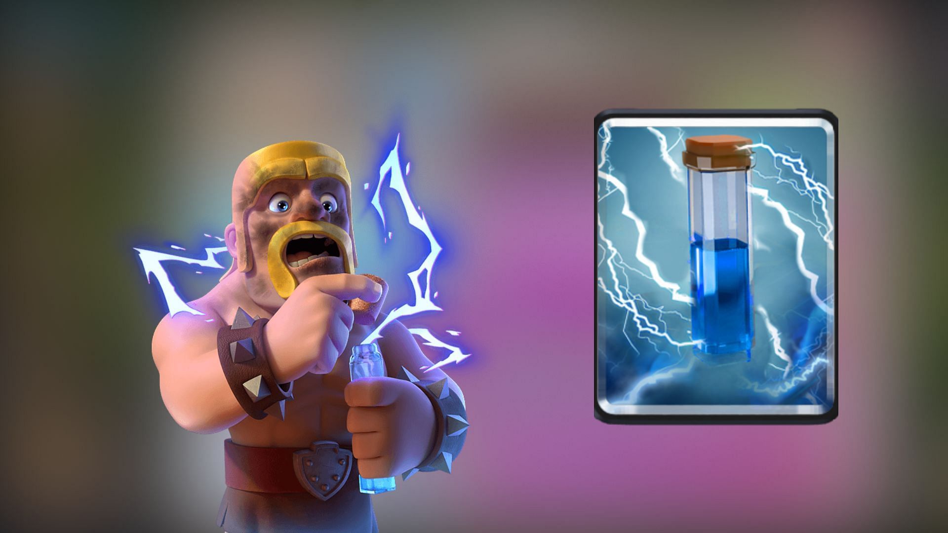 Zap spell card in Clash Royale (Image via SuperCell)