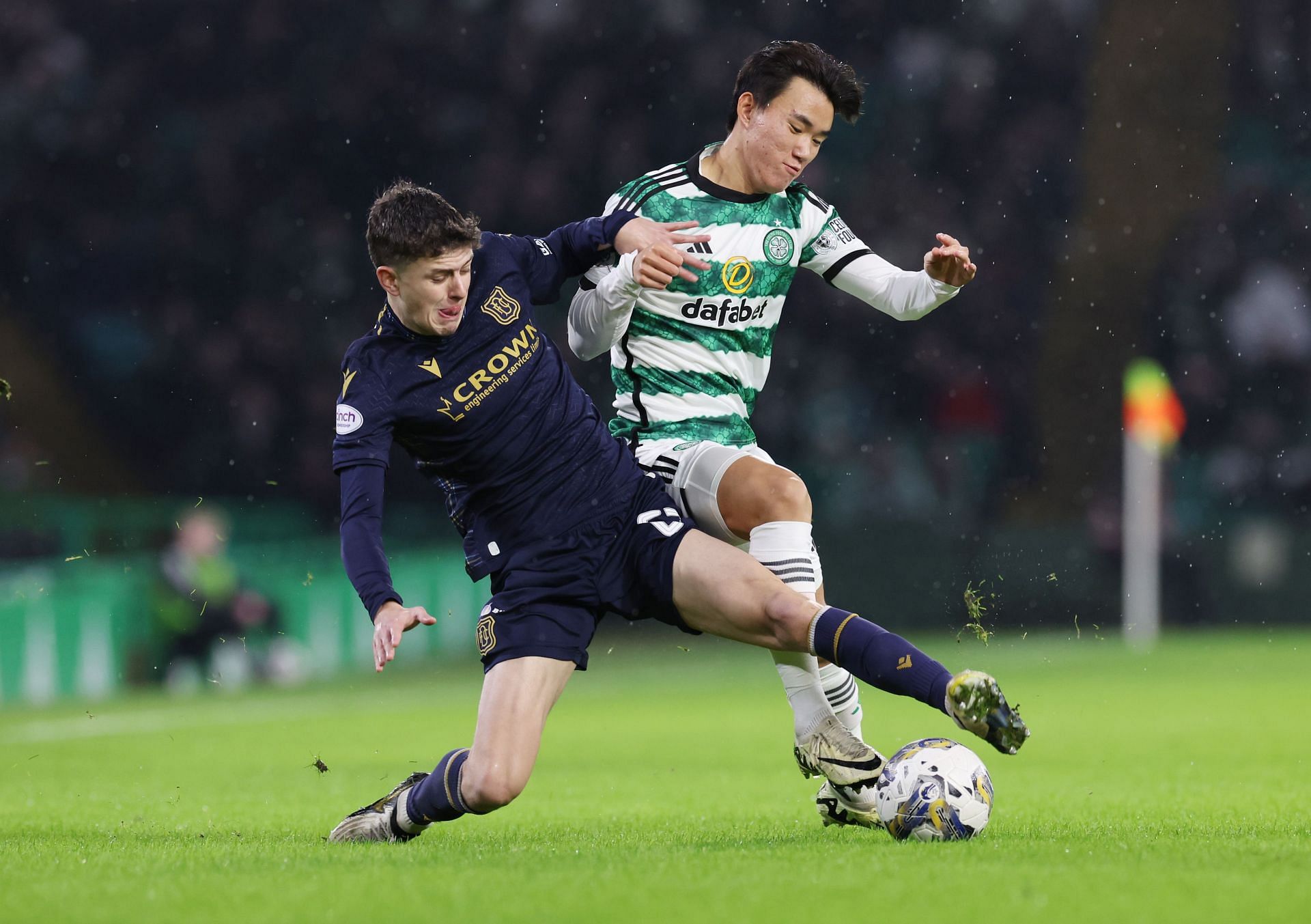 Owen Beck became a fan favourite at Dundee for his lively performances at left back.