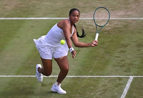 Robin Montgomery at the 2024 Wimbledon Championships