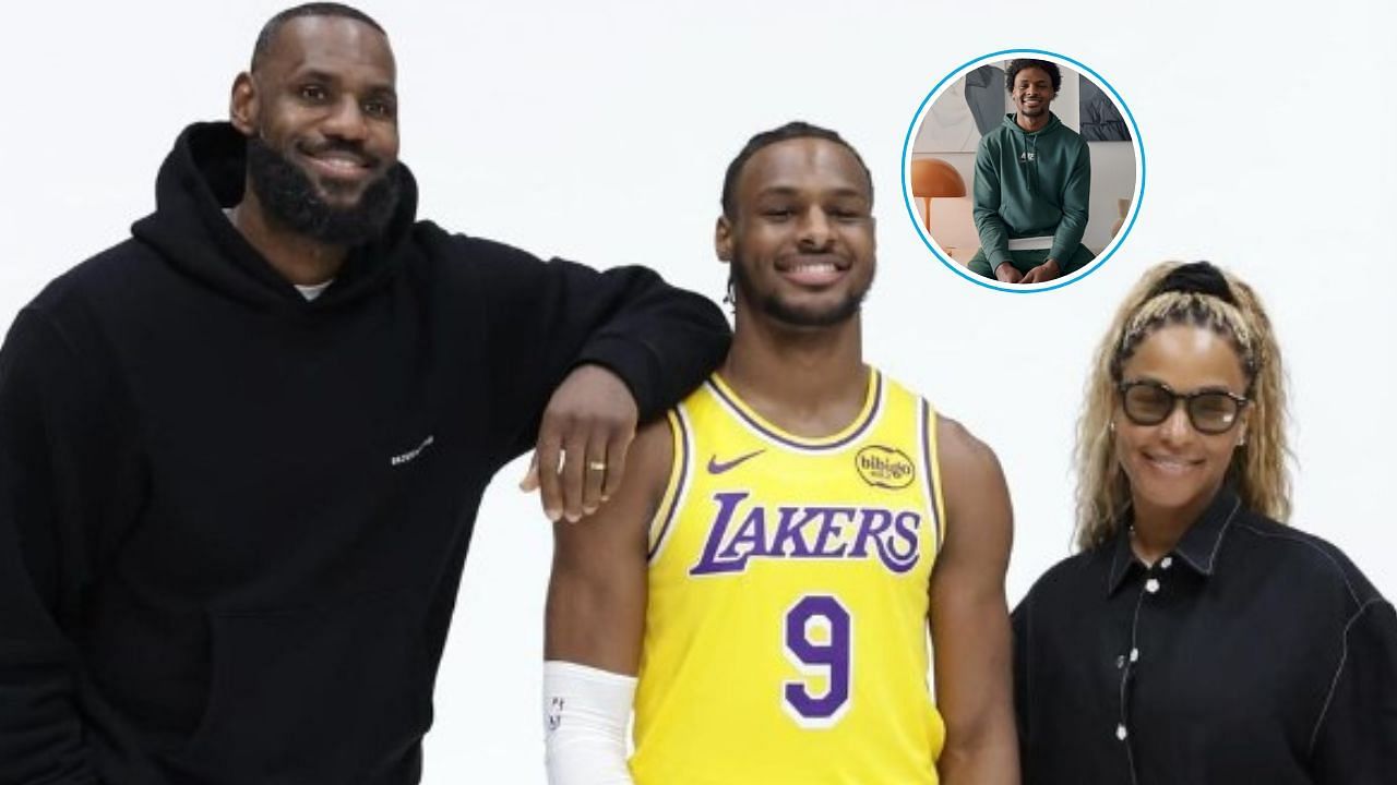 Bronny James shares James family secrets (Image credits: @bronny, @kingjames/Instagram)