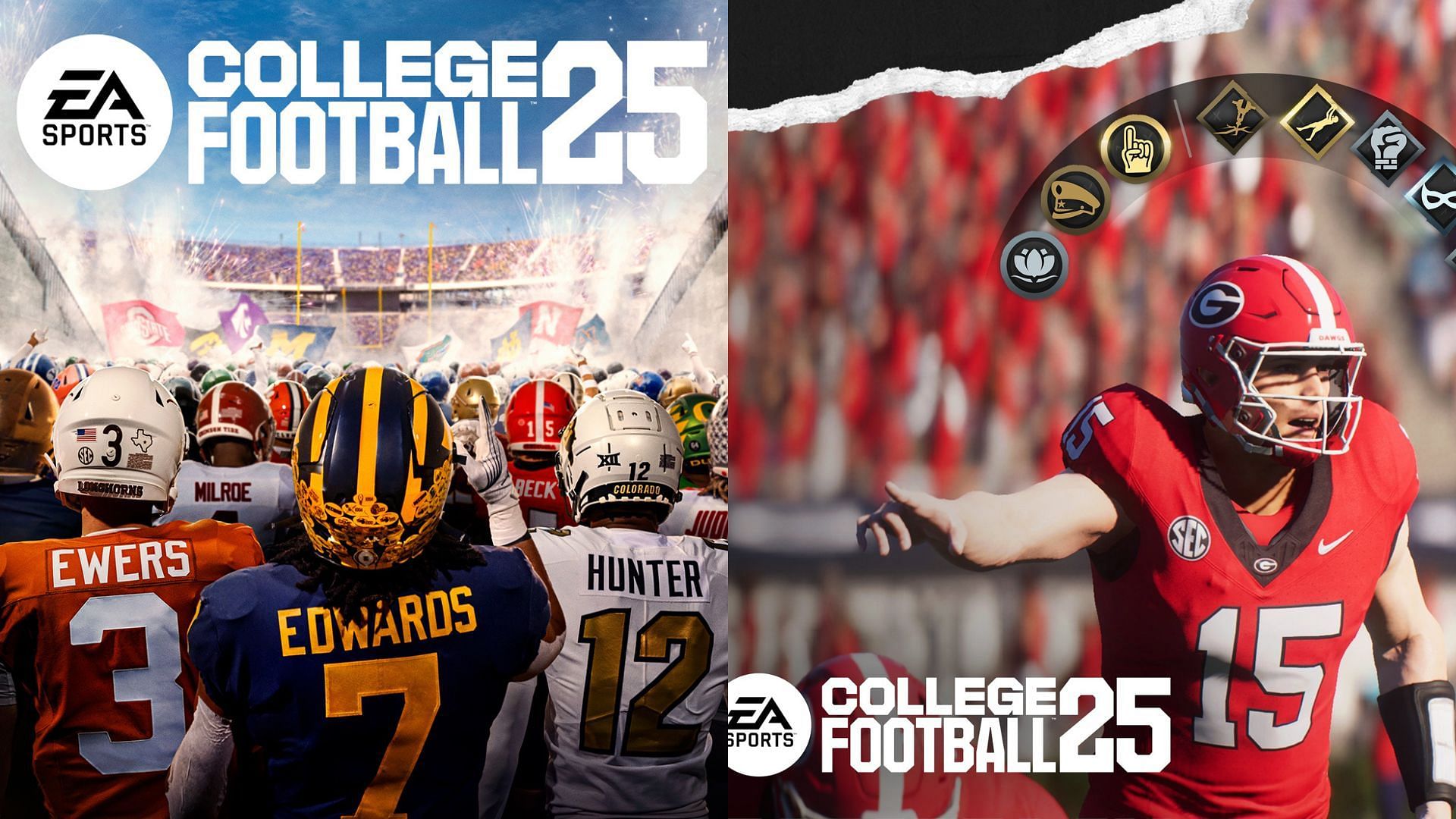 EA Sports College Football 25 includes 80 total player abilities (Credit: @EASPORTSCollege on X)