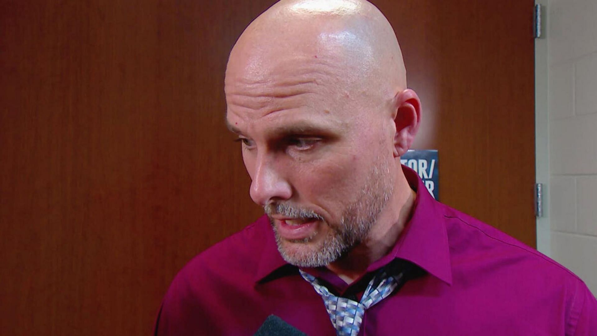 WWE RAW General Manager Adam Pearce (Image credit: WWE.com)