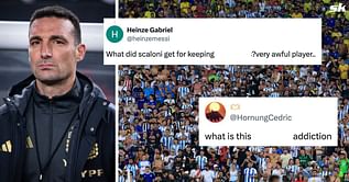 “Very awful player” - Fans unhappy with 26-year-old named alongside Lionel Messi in Argentina line-up to face Ecuador in Copa America quarter-final
