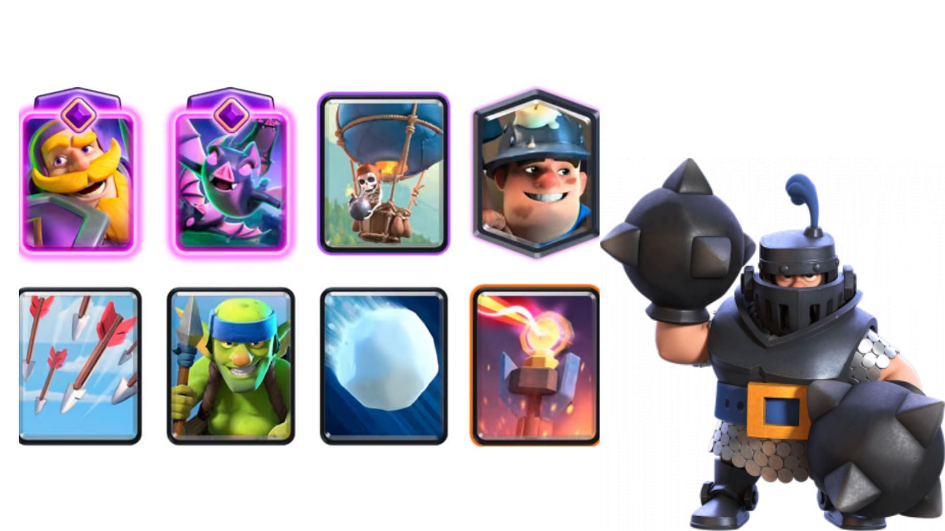 Loon Miner Control deck in Clash Royale (Image via SuperCell)