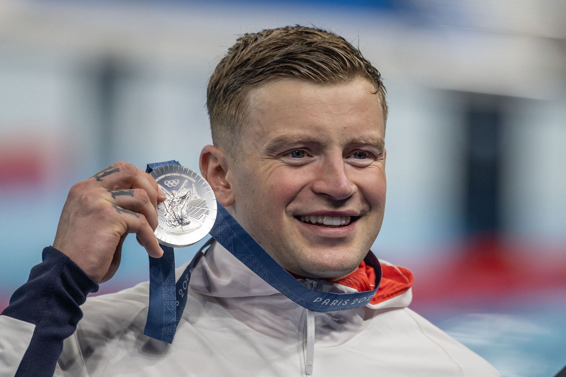 Adam Peaty at the 2024 Paris Olympics - Getty Images