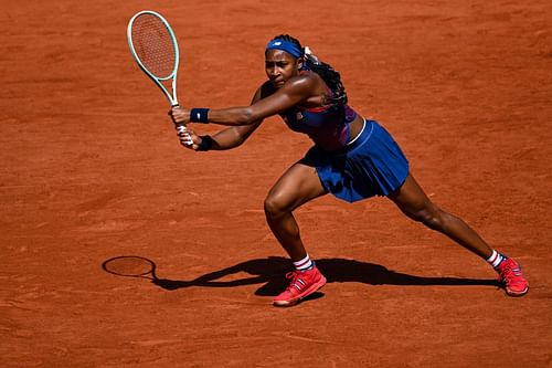 Coco Gauff at the Paris Olympics 2024. (Photo: Getty)