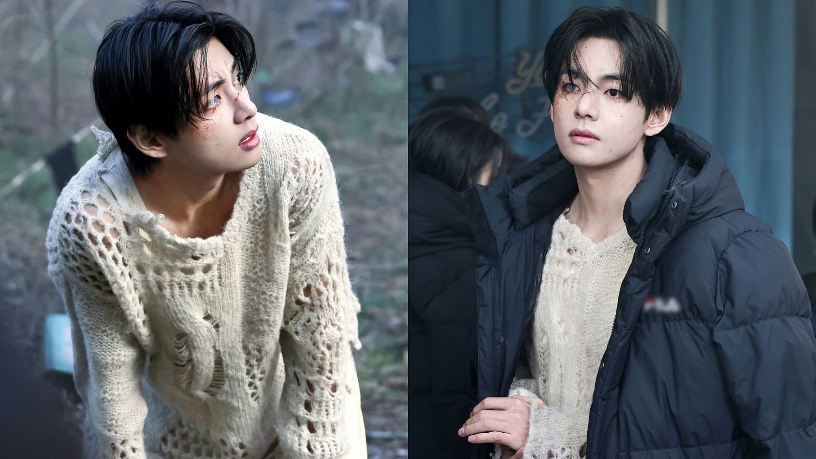 Love wins all featuring BTS V. (Images via X/@bts_bighit)