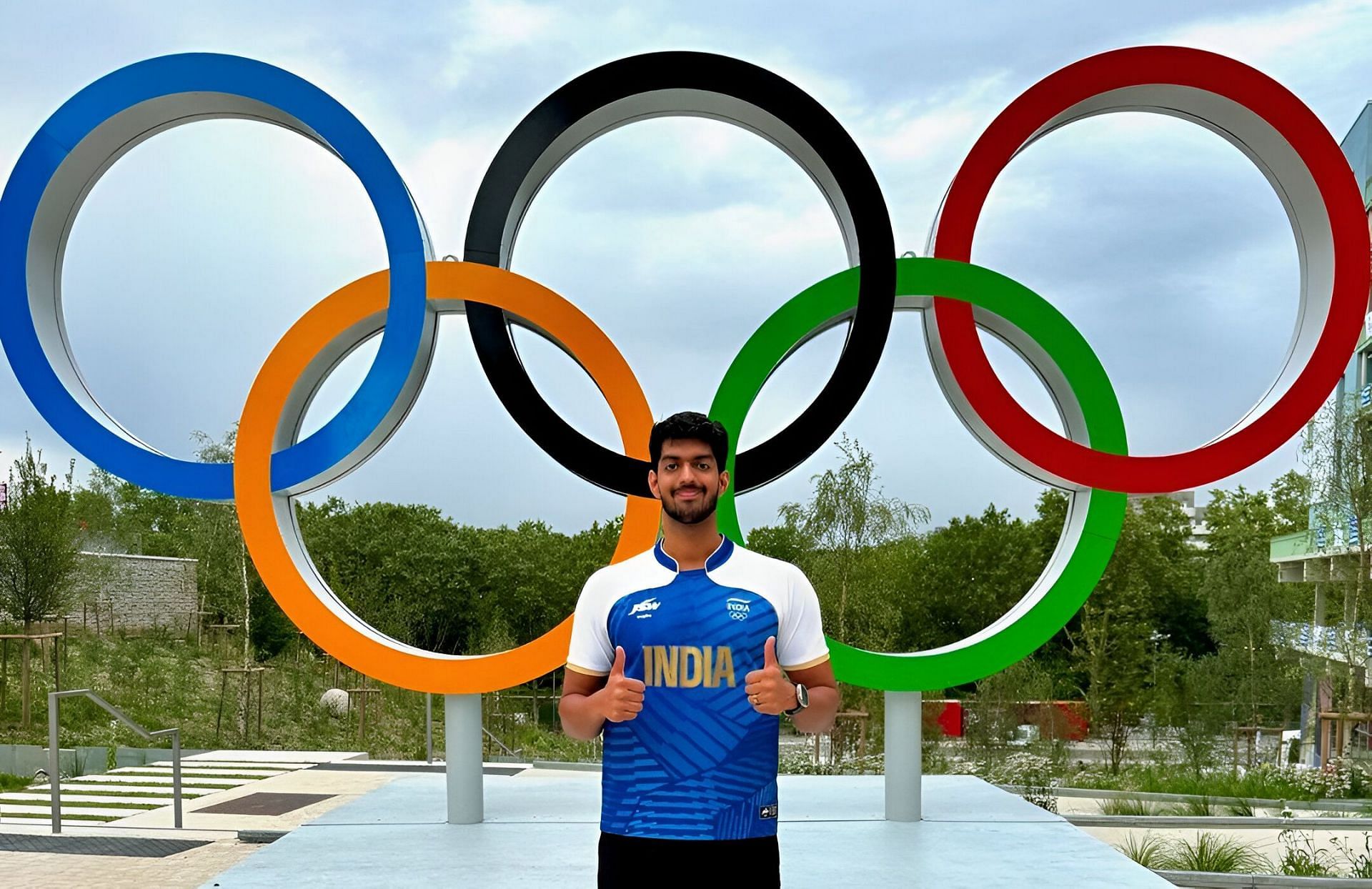 Srihari Nataraj Paris Olympics 2024