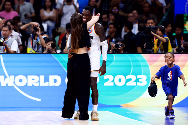 Dennis Schroder's wife Ellen Schroder elated as Germany star gets