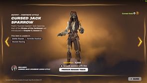 Fortnite x Pirates of the Caribbean Cursed Sails Pass: Full list of every item, how to get, and more