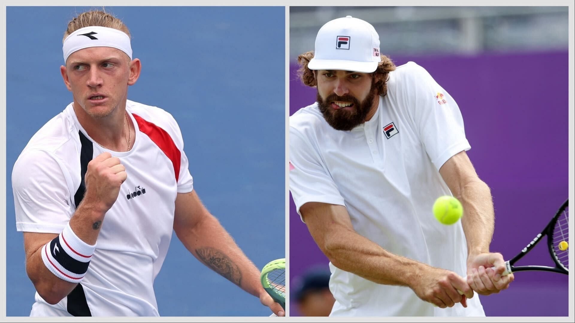 Alejandro Davidovich Fokina vs Reilly Opelka is one of the second-round matches at the Atlanta Open 2024. (Photos: Getty)