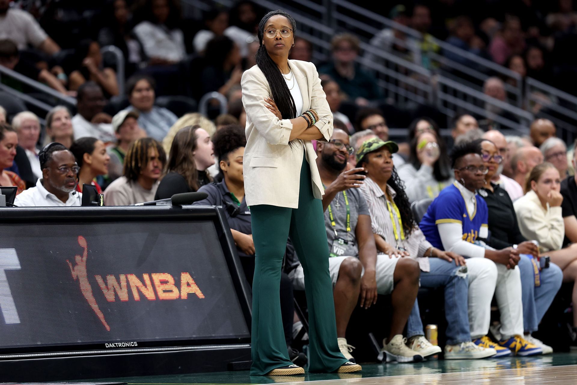 Seattle Storm coach Noelle Quinn