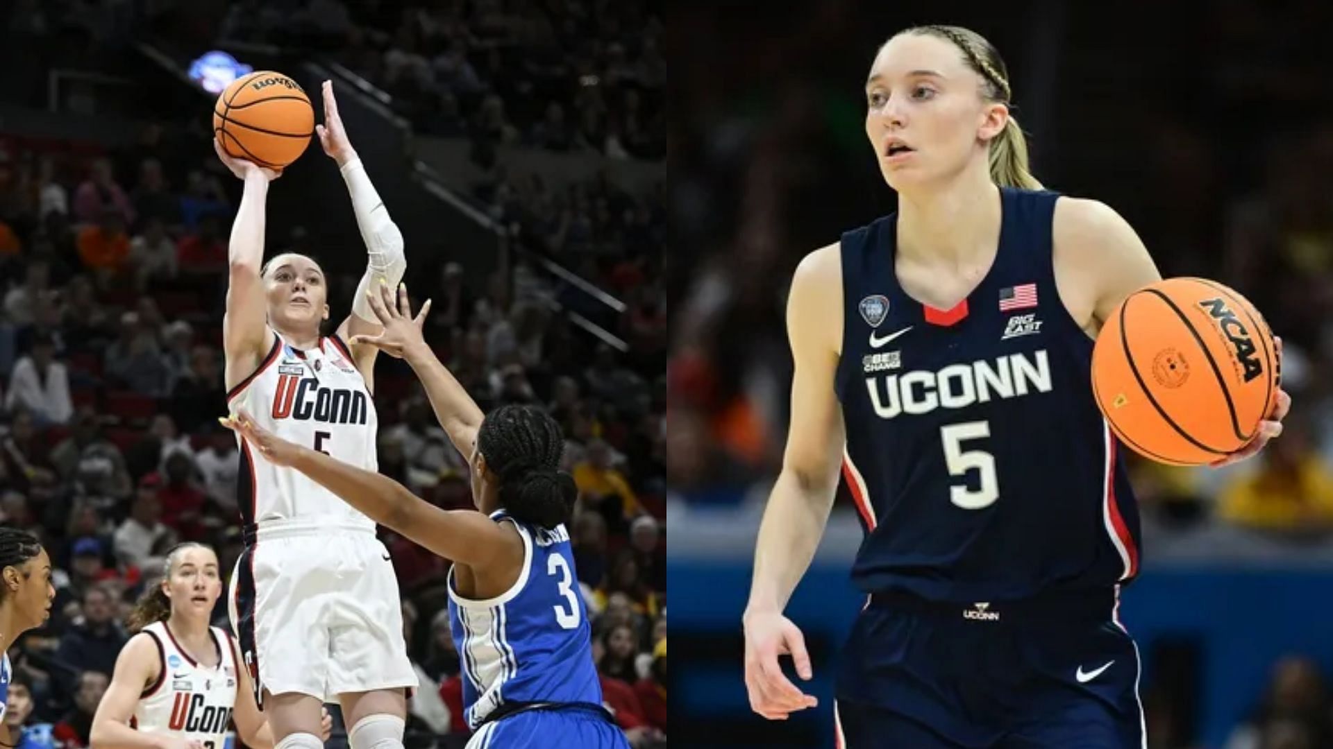 UConn guard Paige Bueckers is expected to lead the Huskies in the 2024-25 NCAA women