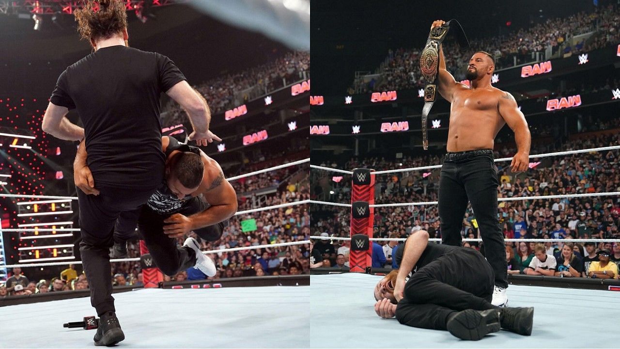 WWE Raw, Bron Breakker, Sami Zayn, 