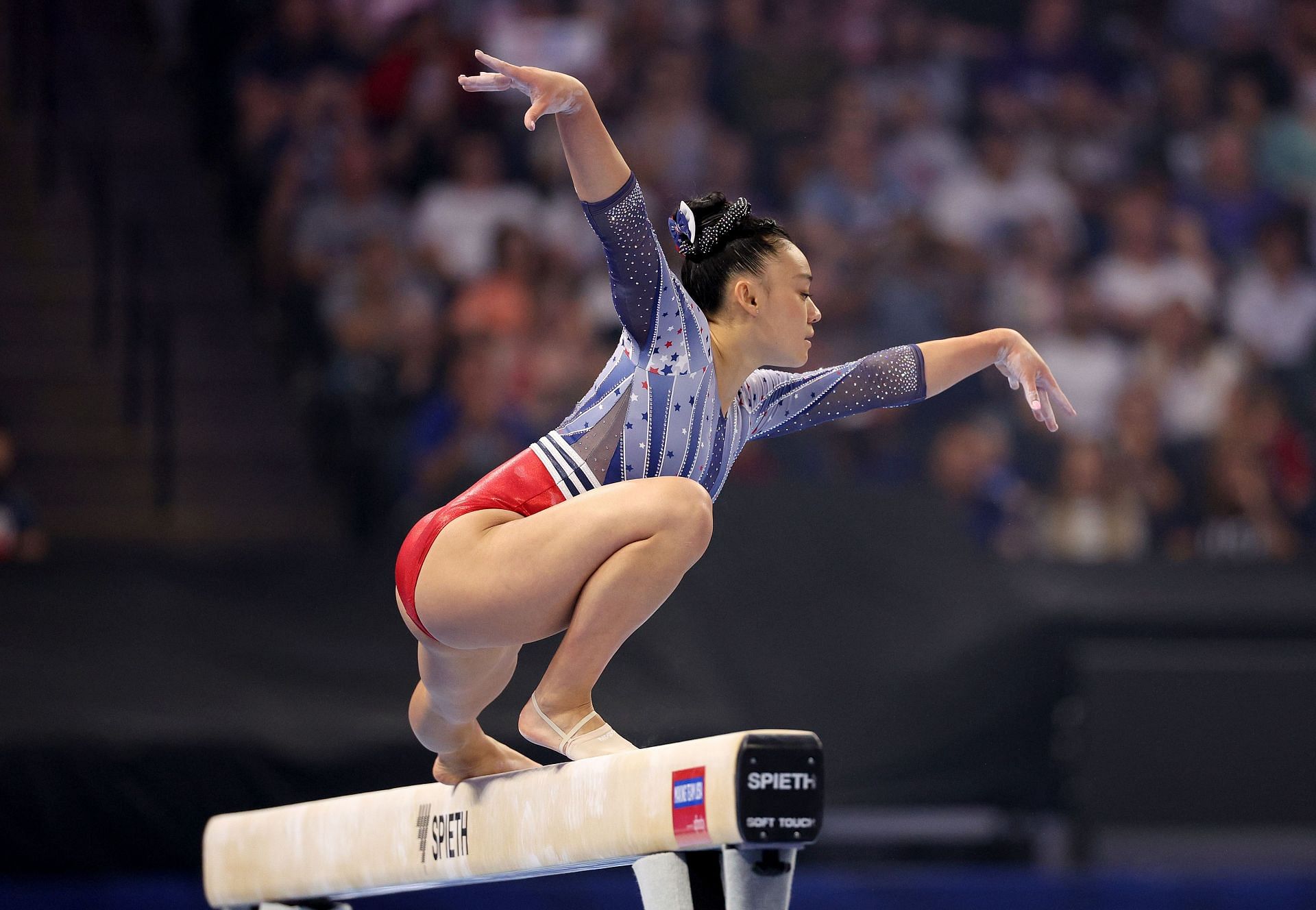 Leanne Wong in action at the U.S. Olympic Trials [Image Source: Getty]