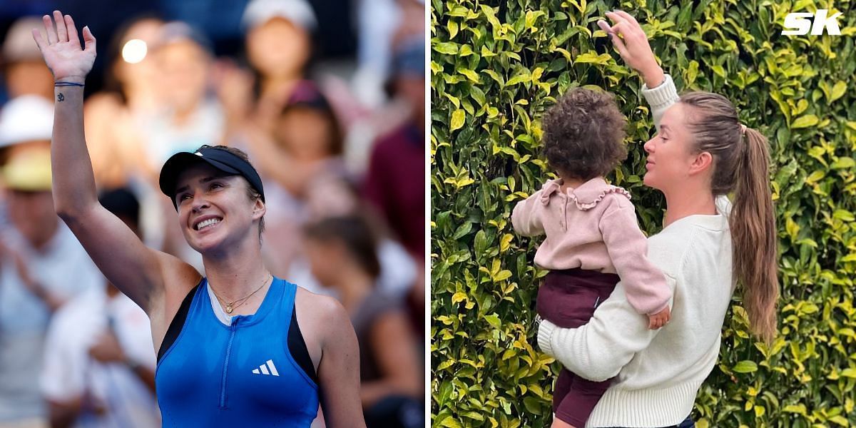 Elina Svitolina Takes Daughter Skai To The Basketball Court, Gushes 