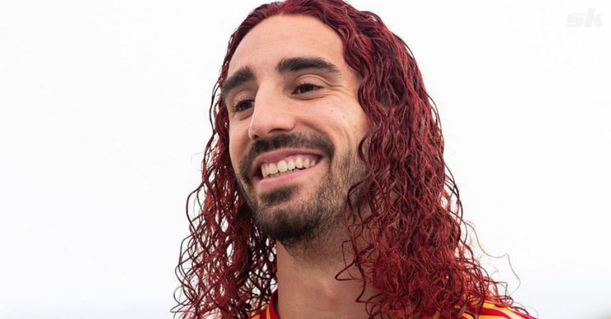 Marc Cucurella has a new look after Spain