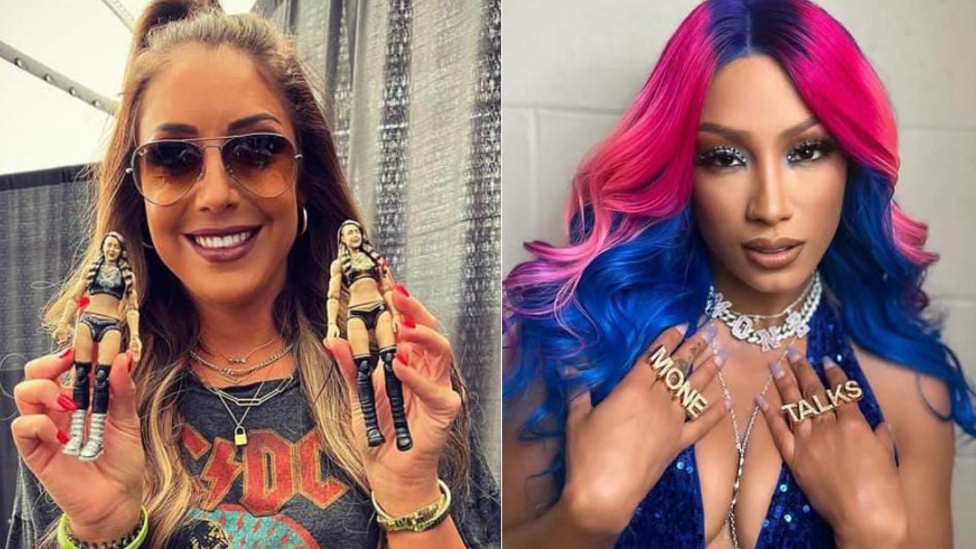 Britt Baker vs. Mercedes Mone for the TBS Championship seems to be the plan for All In. [Image credits: the stars&#039; Instagram account]