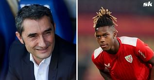 Athletic Bilbao coach Ernesto Valverde explains why he’s ‘calm’ about Nico Williams transfer rumors amid Barcelona interest