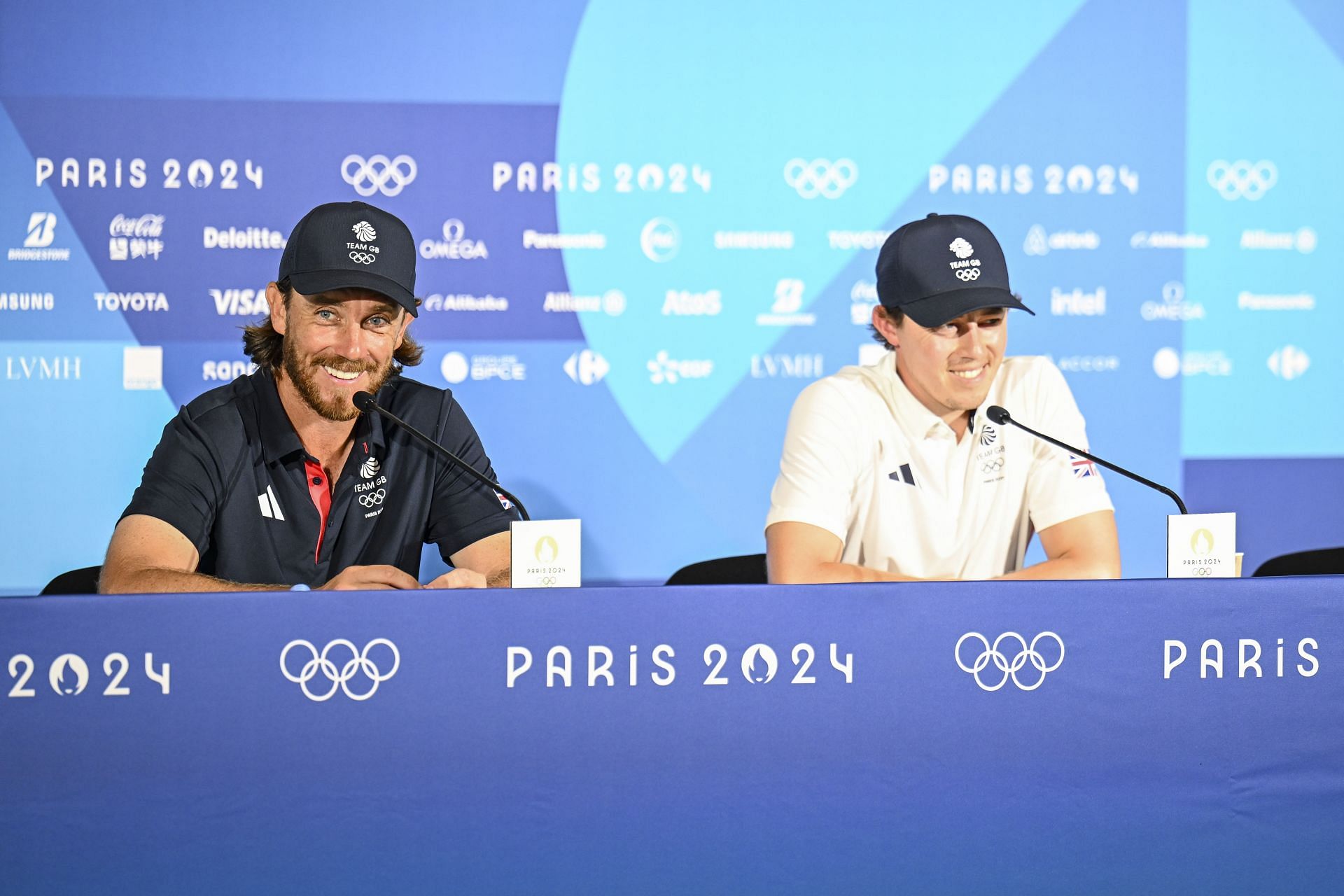 Tommy Fleetwood and Matt Fitzpatrick at the Olympic Games Paris 2024:- Source: Getty Images