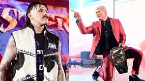 Dominik Mysterio reacts to Cody Rhodes breaking character in unusual way