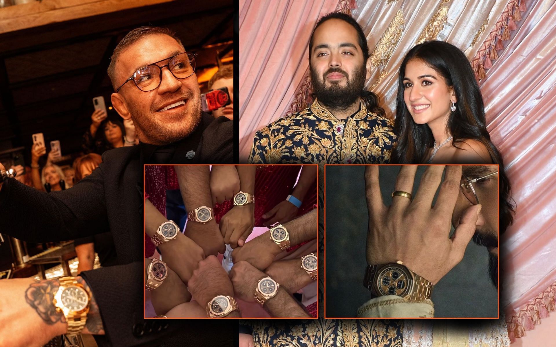 Conor McGregor reacts to Anant Ambani gifting close friends 300 000 Audemars Piguet watches on occasion of grand wedding