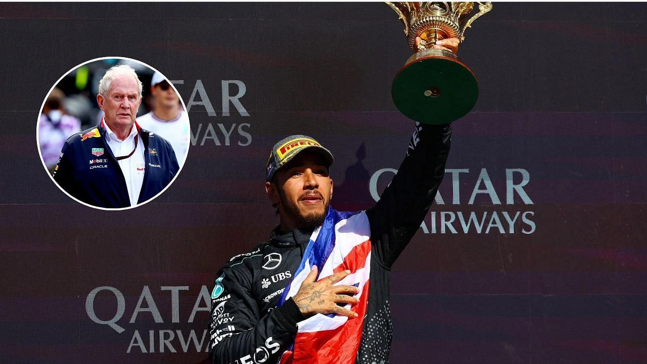 Lewis Hamilton and Helmut Marko (Image source: GETTY)