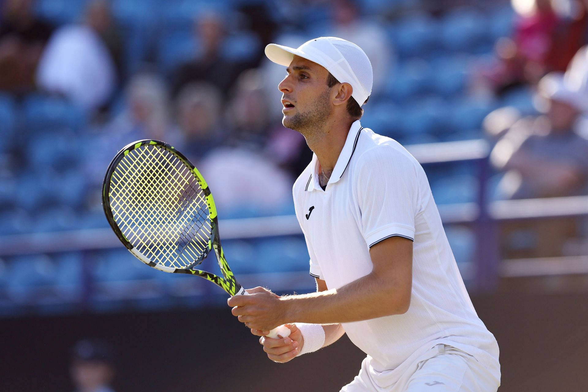 Aleksandar Vukic at the 2024 Rothesay International in Eastbourne